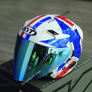 Mũ 3/4 KYT Venom 021 Star