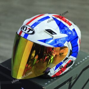 Mũ 3/4 KYT Venom 021 Star