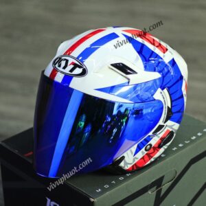 Mũ 3/4 KYT Venom 021 Star