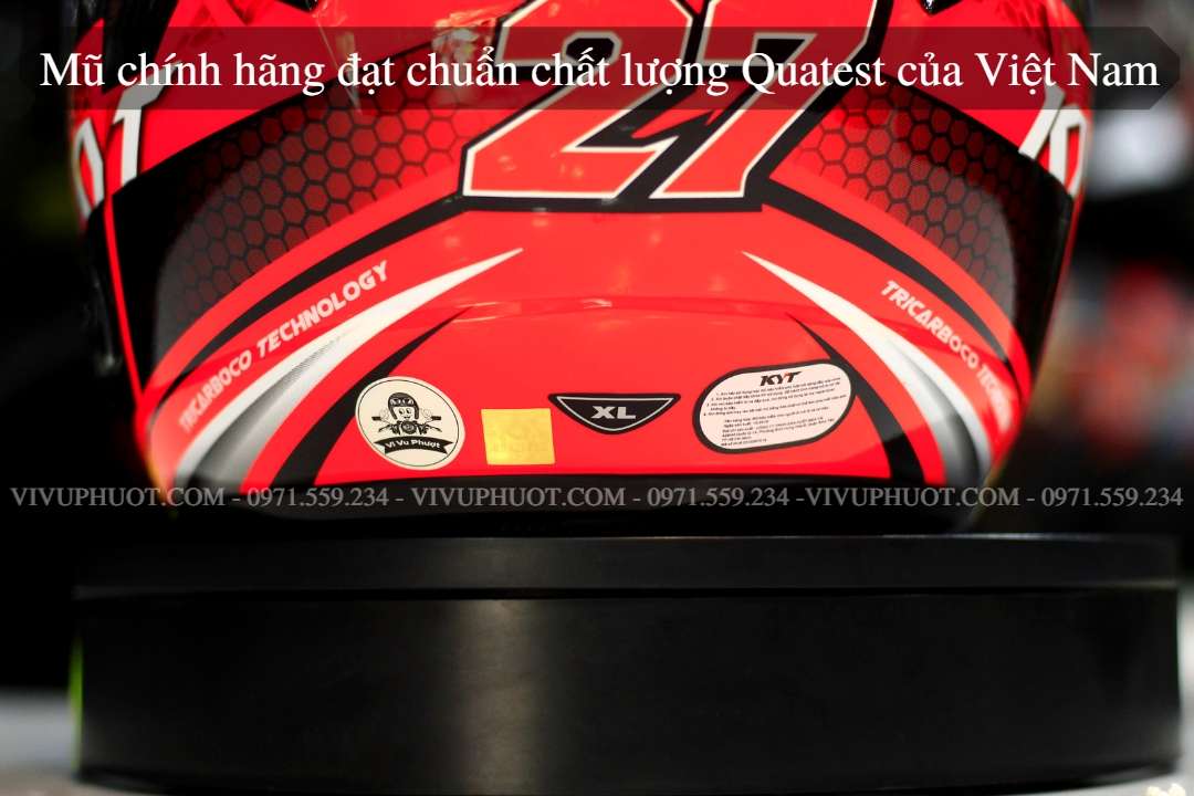 Mũ 3/4 KYT Venom Andi Gilang