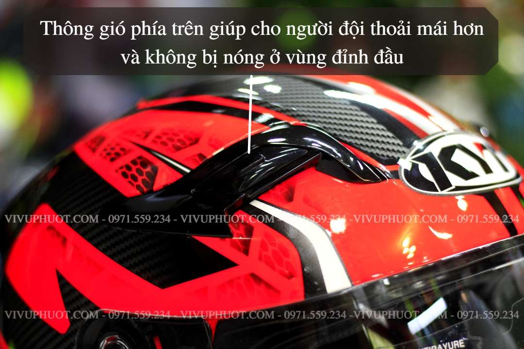 Mũ 3/4 KYT Venom Andi Gilang