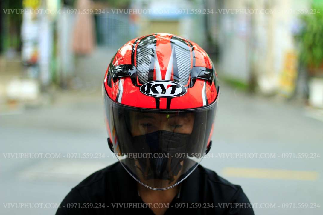 Mũ 3/4 KYT Venom Andi Gilang