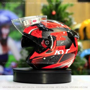 Mũ 3/4 KYT Venom Andi Gilang