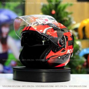 Mũ 3/4 KYT Venom Andi Gilang