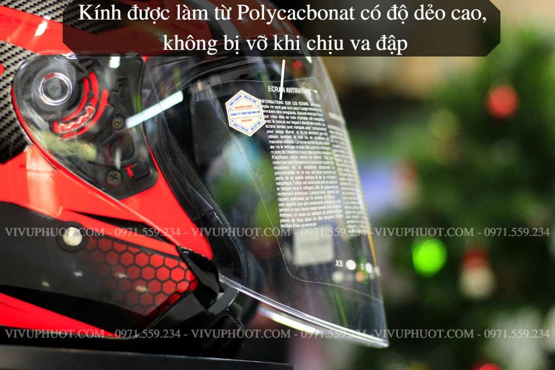 Mũ 3/4 KYT Venom Andi Gilang