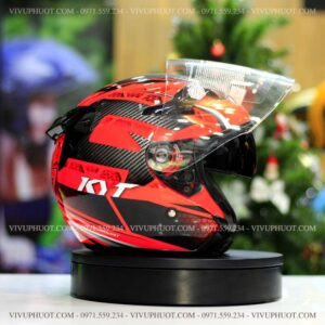 Mũ 3/4 KYT Venom Andi Gilang