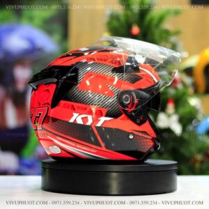 Mũ 3/4 KYT Venom Andi Gilang