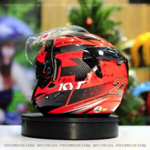 Mũ 3/4 KYT Venom Andi Gilang