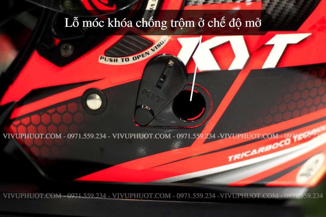 Mũ 3/4 KYT Venom Andi Gilang