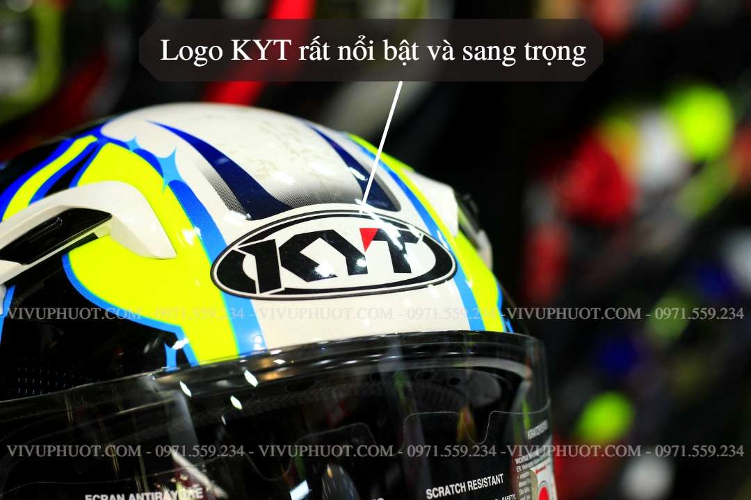 Mũ 3/4 KYT Venom Locatelli