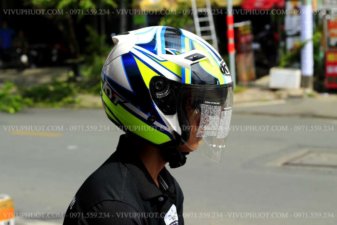 Mũ 3/4 KYT Venom Locatelli