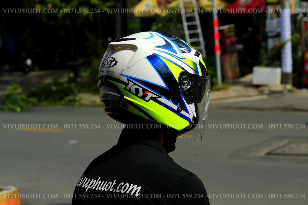 Mũ 3/4 KYT Venom Locatelli