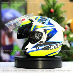 Mũ 3/4 KYT Venom Locatelli