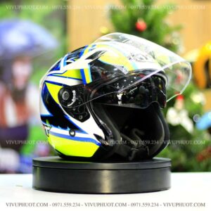 Mũ 3/4 KYT Venom Locatelli