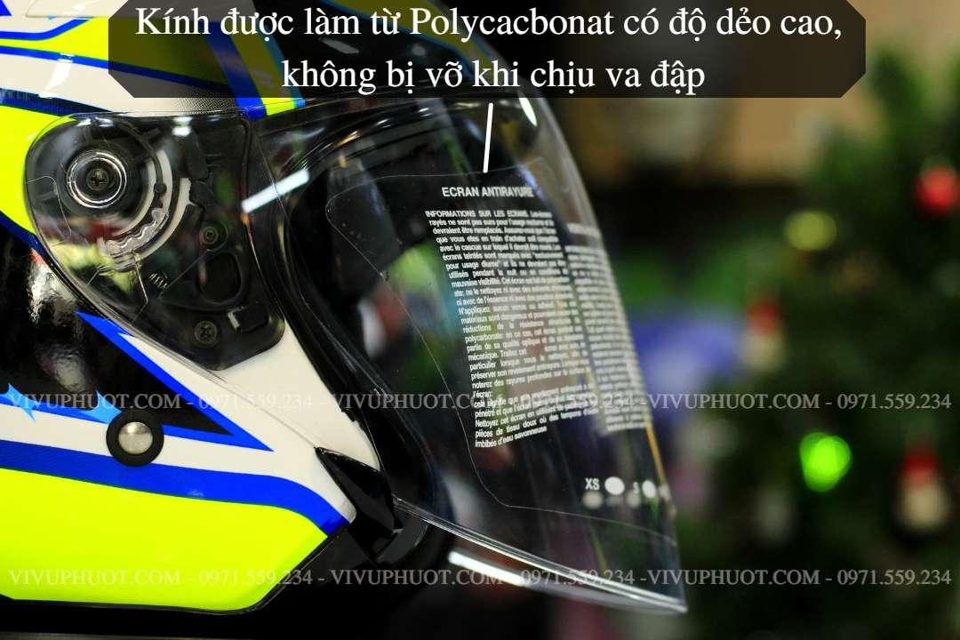 Mũ 3/4 KYT Venom Locatelli