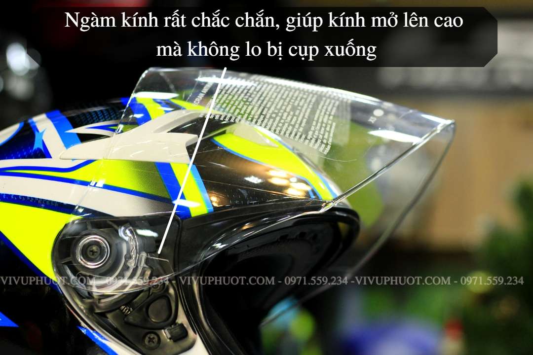 Mũ 3/4 KYT Venom Locatelli