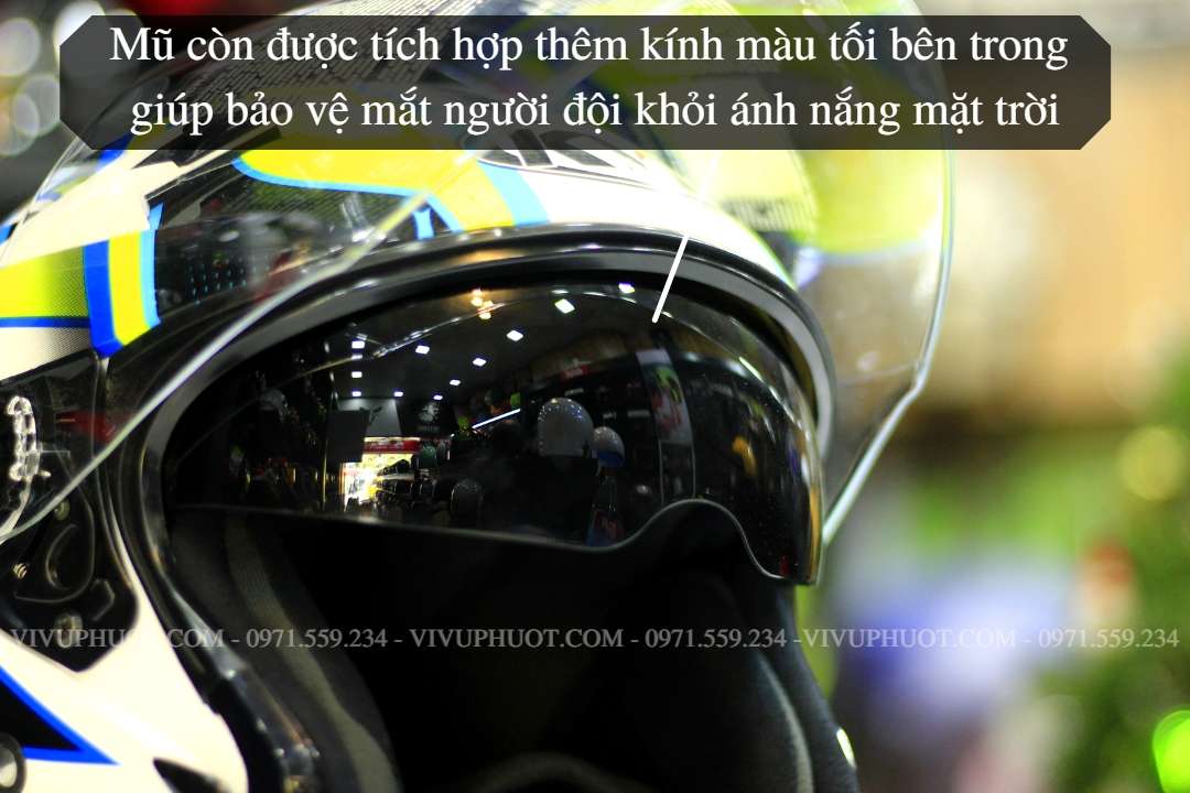 Mũ 3/4 KYT Venom Locatelli