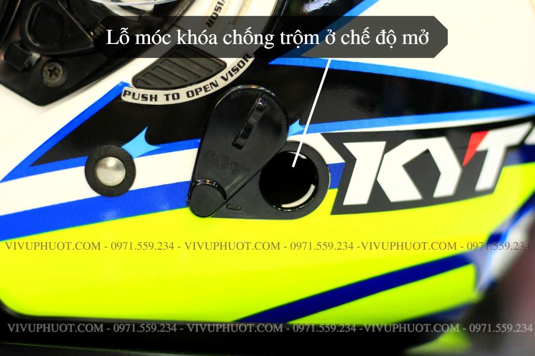 Mũ 3/4 KYT Venom Locatelli