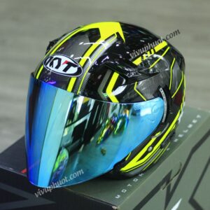 Mũ 3/4 KYT Venom 020 Arrow