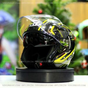 Mũ 3/4 KYT Venom Arrow