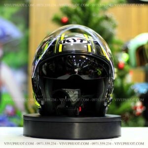 Mũ 3/4 KYT Venom Arrow