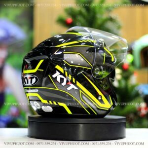 Mũ 3/4 KYT Venom Arrow