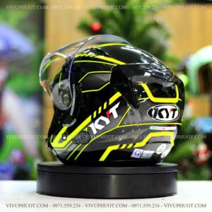 Mũ 3/4 KYT Venom Arrow