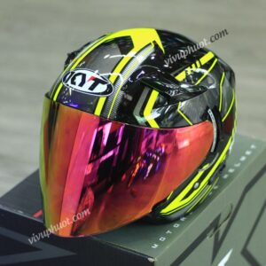 Mũ 3/4 KYT Venom 020 Arrow