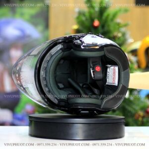 Mũ 3/4 KYT Venom Marvel Black Panther