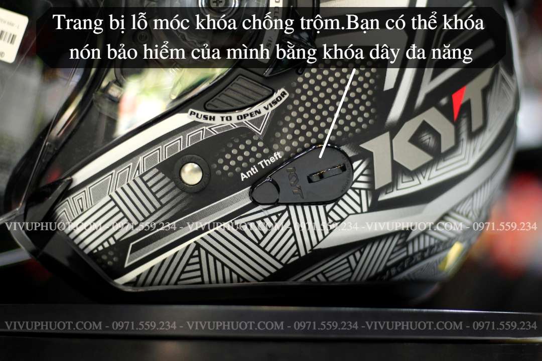 Mũ 3/4 KYT Venom Marvel Black Panther