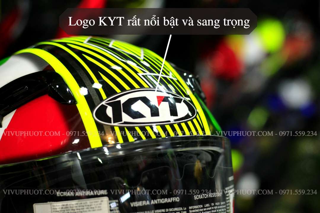 Mũ 3/4 KYT Venom San Marino