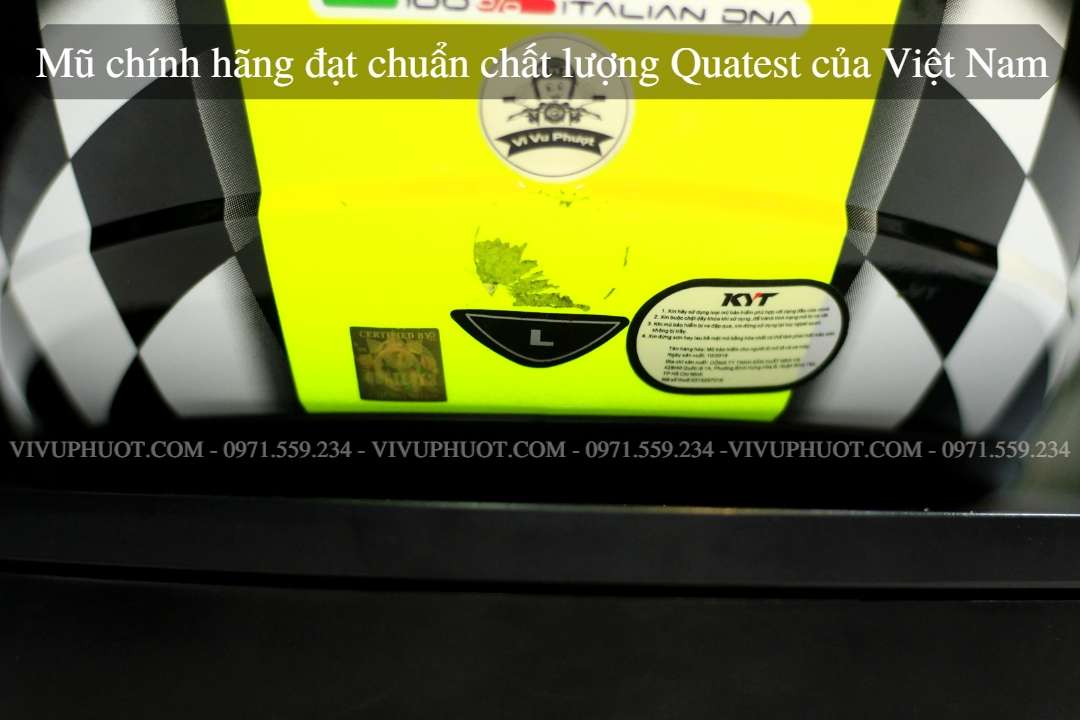 Mũ 3/4 KYT Venom San Marino