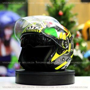 Mũ 3/4 KYT Venom San Marino