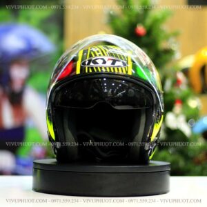 Mũ 3/4 KYT Venom San Marino