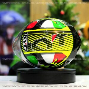 Mũ 3/4 KYT Venom San Marino