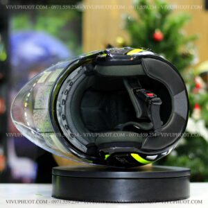 Mũ 3/4 KYT Venom San Marino