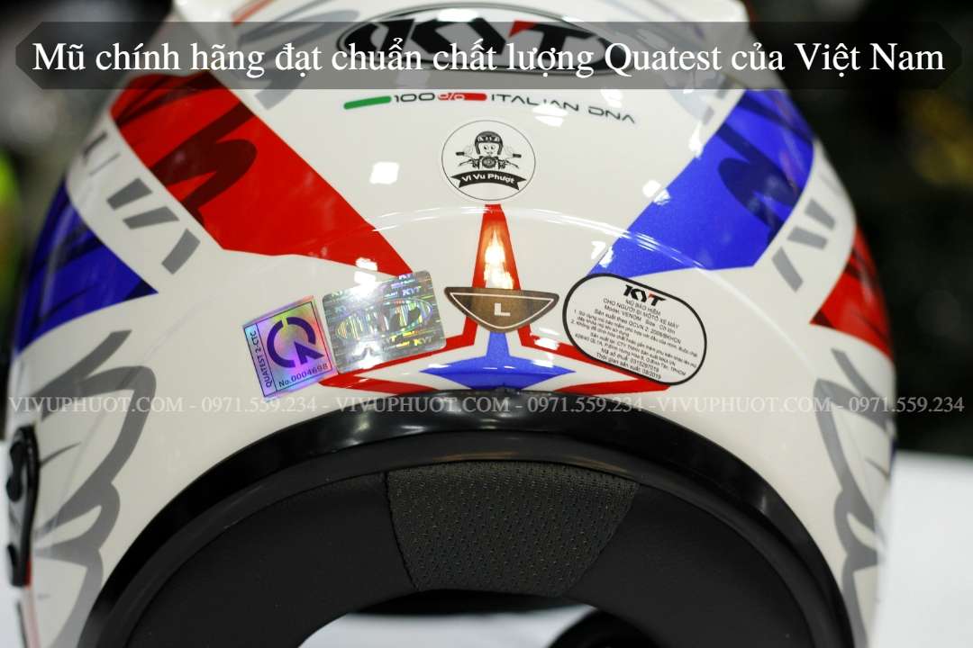 Mũ 3/4 KYT Venom Star