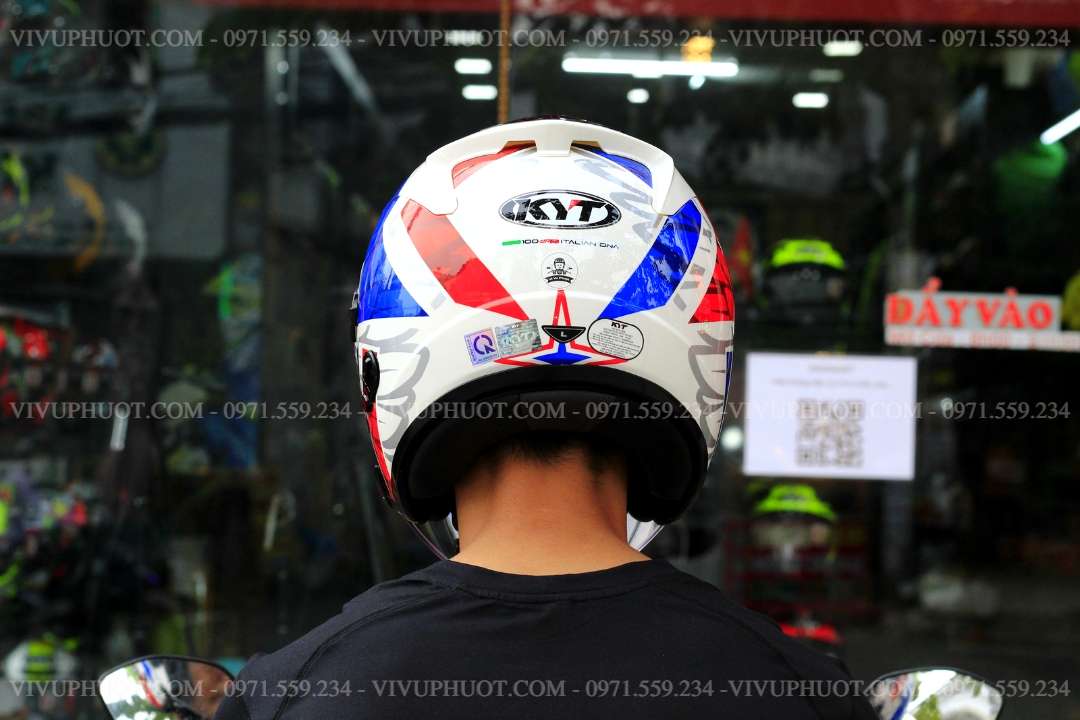 Mũ 3/4 KYT Venom Star