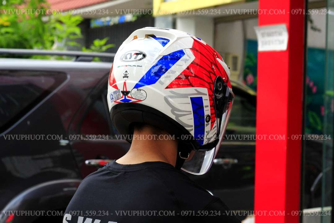 Mũ 3/4 KYT Venom Star