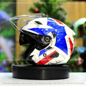 Mũ 3/4 KYT Venom Star