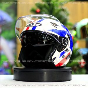 Mũ 3/4 KYT Venom Star