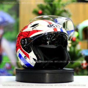 Mũ 3/4 KYT Venom Star