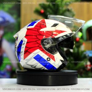 Mũ 3/4 KYT Venom Star