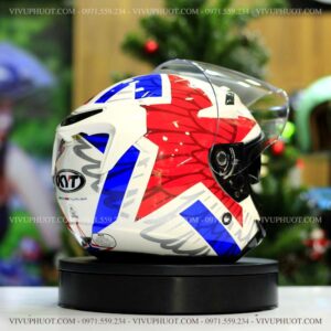 Mũ 3/4 KYT Venom Star