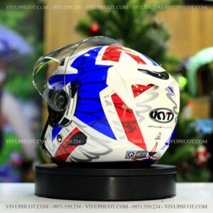 Mũ 3/4 KYT Venom Star