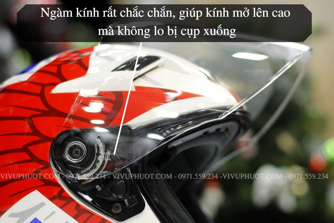 Mũ 3/4 KYT Venom Star