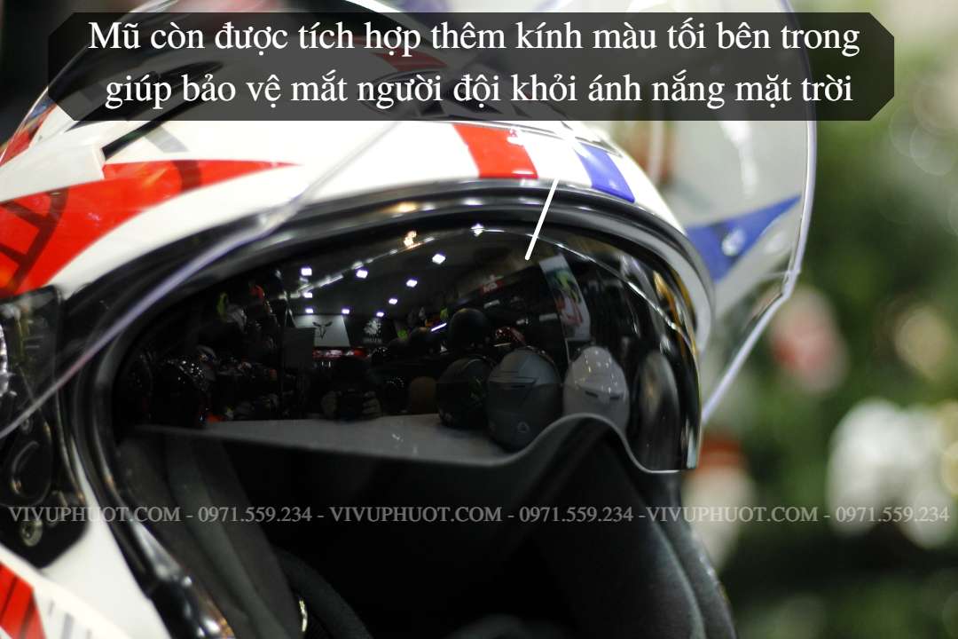 Mũ 3/4 KYT Venom Star