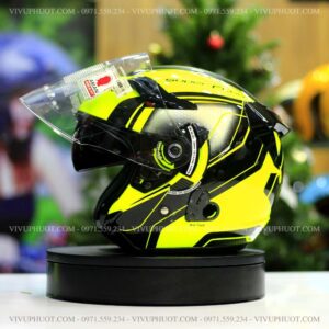 Mũ 3/4 KYT Venom Superfluo