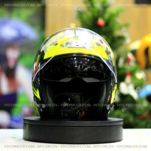 Mũ 3/4 KYT Venom Superfluo