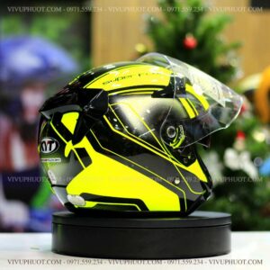 Mũ 3/4 KYT Venom Superfluo